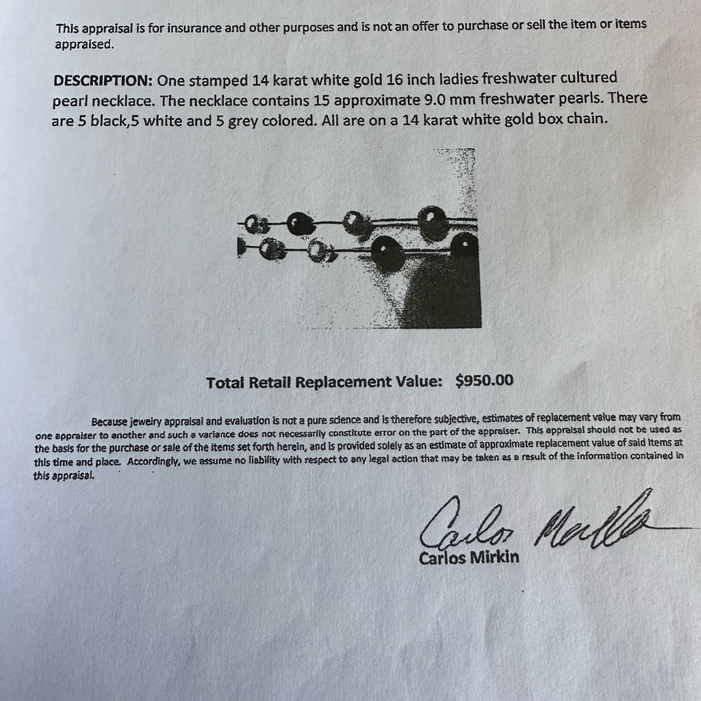 Pearl necklace - Picture 4 of 4